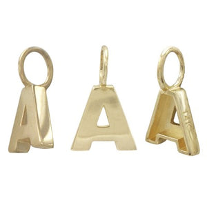 (preorder) Signature Jiana Solid 14kt Gold Initial Necklace