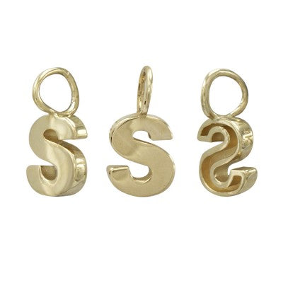 (preorder) Signature Jiana Solid 14kt Gold Initial Necklace